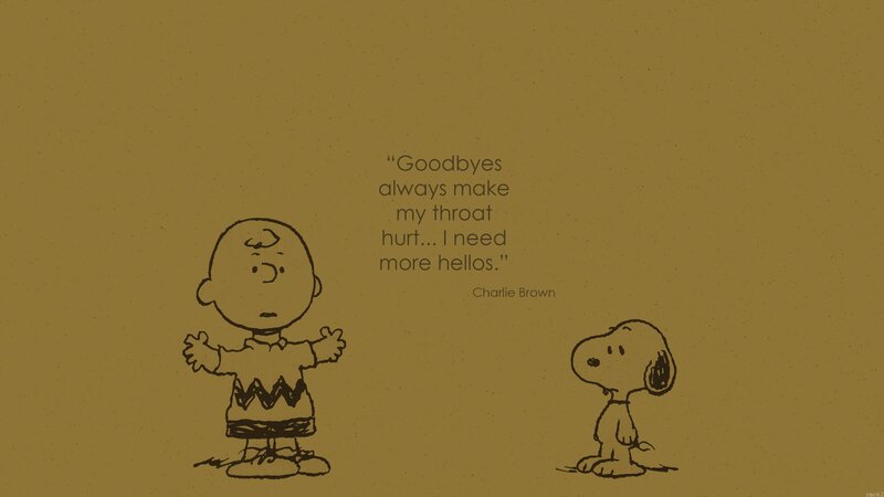 Charlie Brown and Snoopy — Melancholic