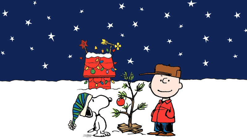 Charlie Brown and the Christmas tree