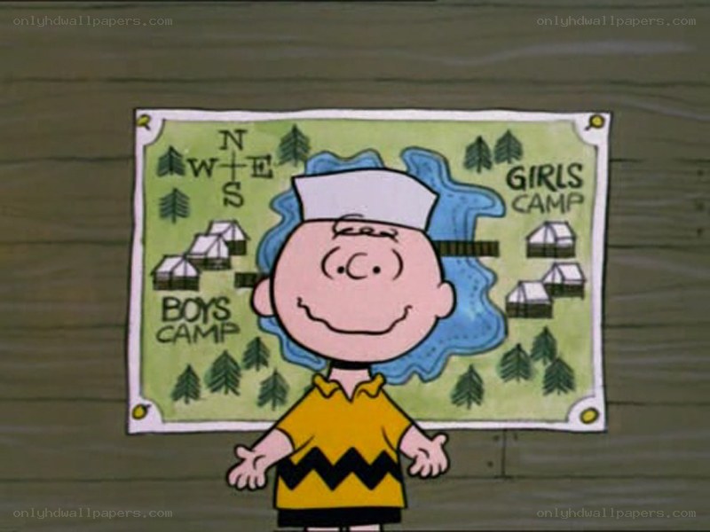Charlie Brown at camp