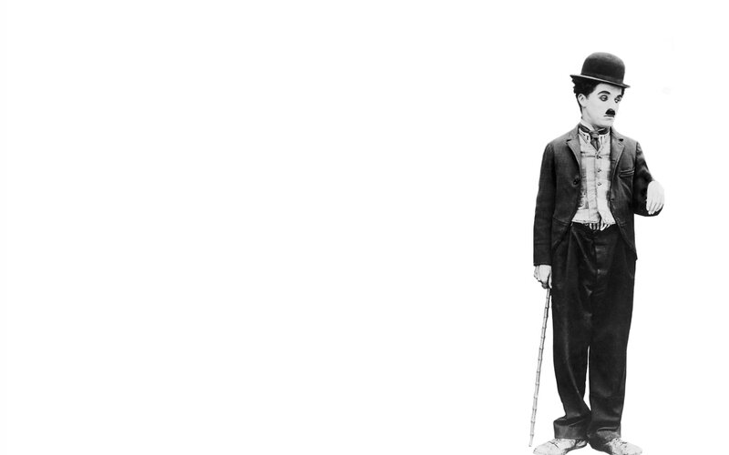 Charlie Chaplin Character — Black