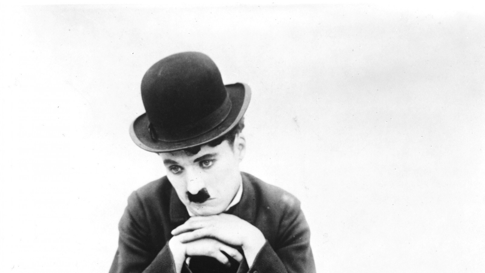 Charlie Chaplin in bowler hat