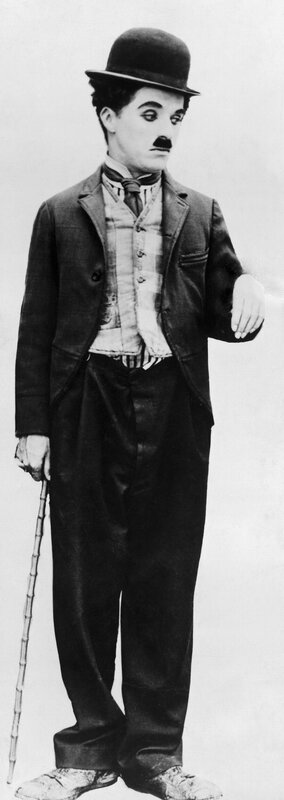 Charlie Chaplin in costume