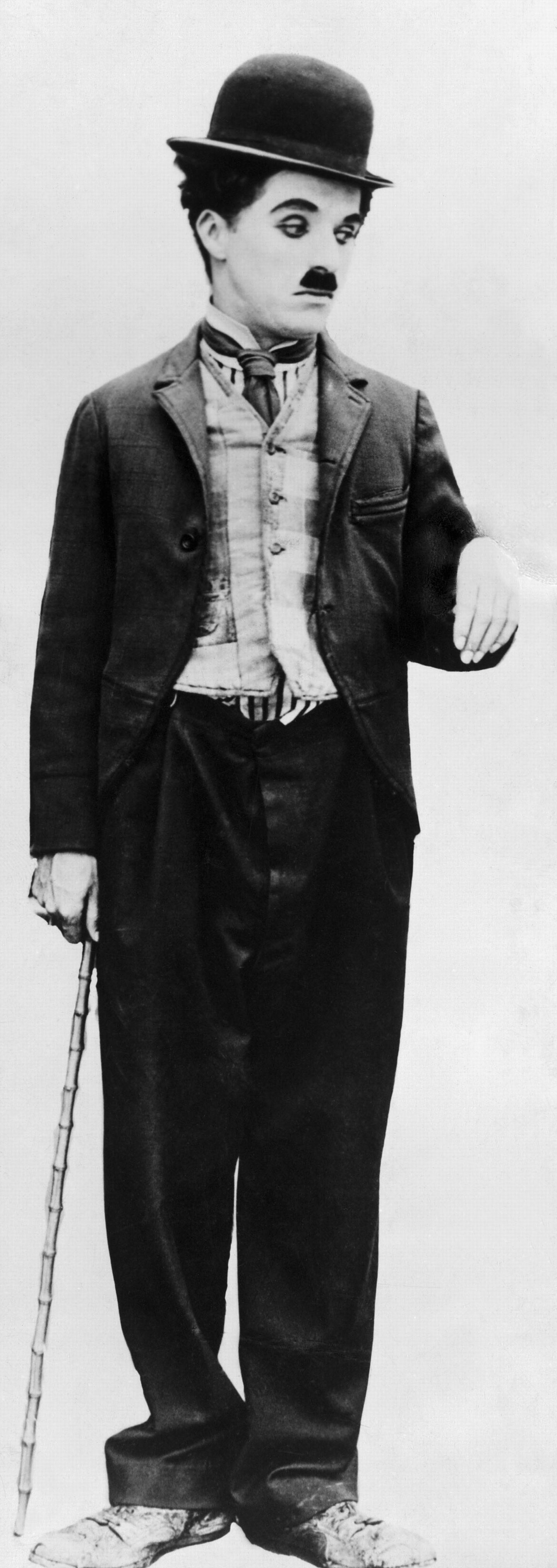 Charlie Chaplin in costume