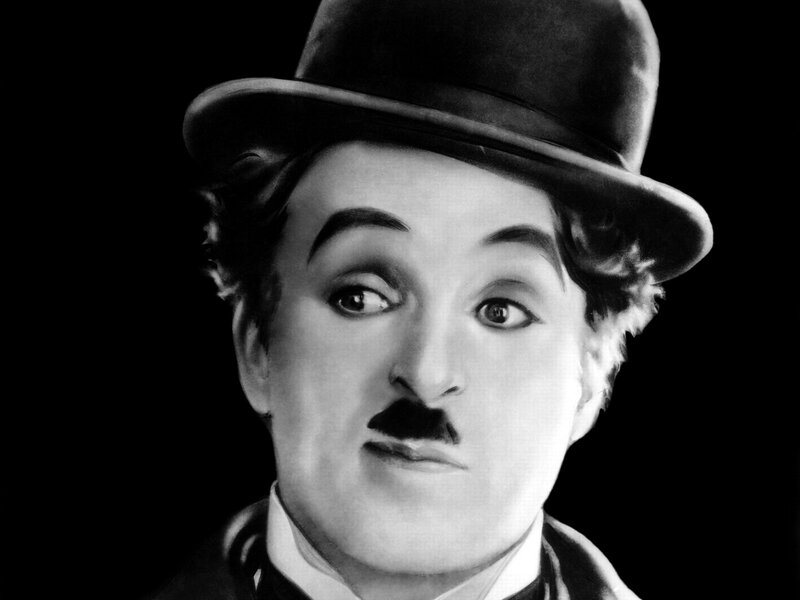 Charlie Chaplin in Hat