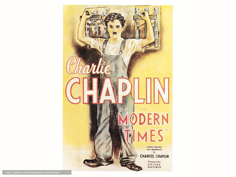 Charlie Chaplin in Modern Times