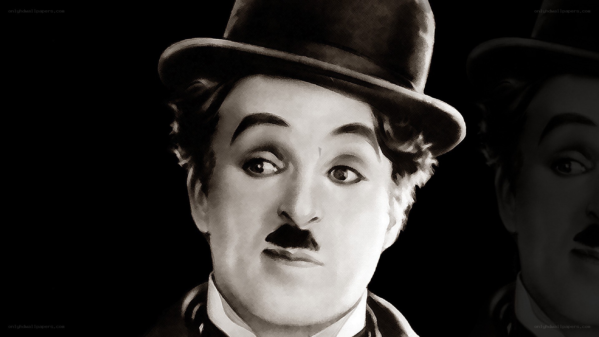 Charlie Chaplin portrait