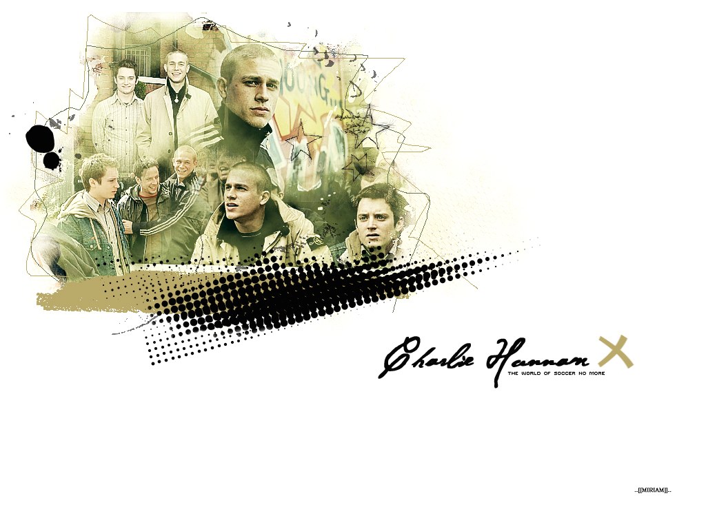 Charlie Hunnam collage artwork