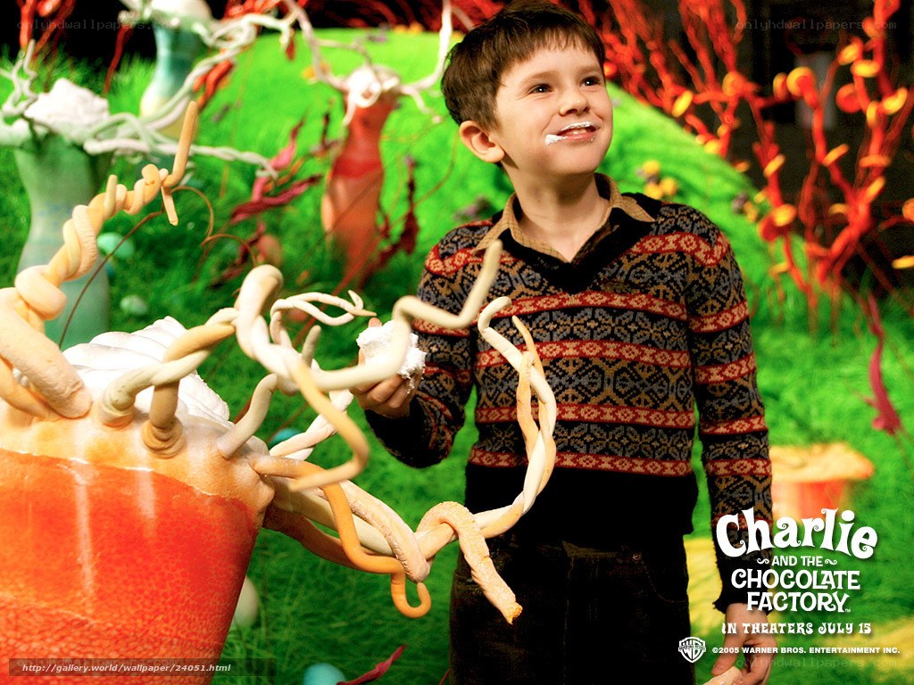 Charlie in the chocolate factory