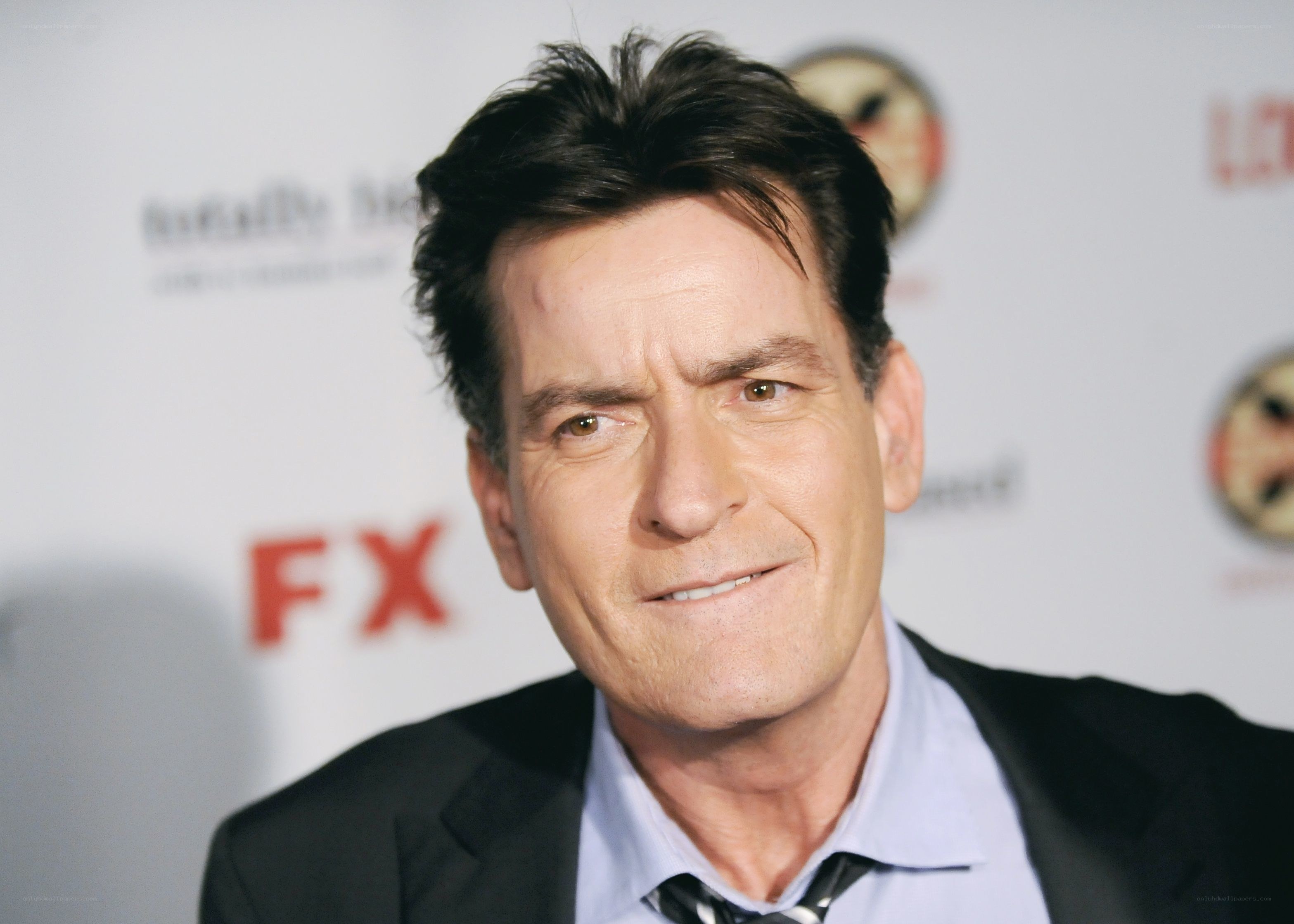 Charlie Sheen at event