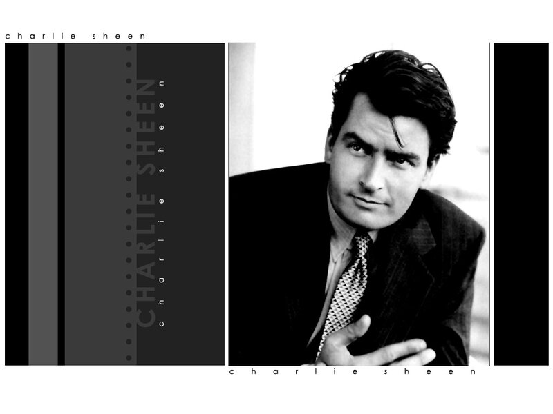 Charlie Sheen portrait