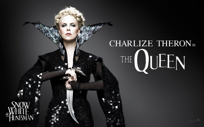Charlize Theron as the Queen