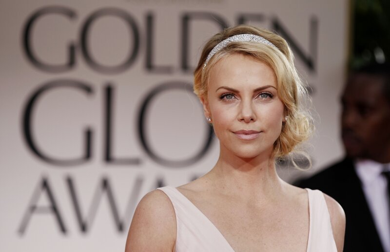 Charlize Theron at Golden Globes