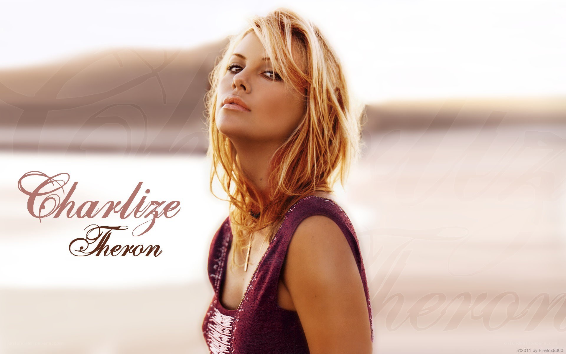 Charlize Theron portrait
