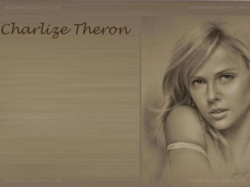 Charlize Theron portrait