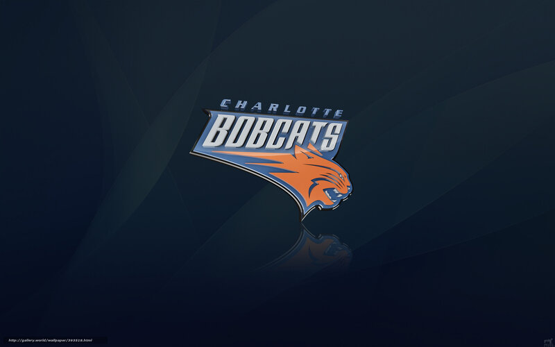Charlotte Bobcats logo wallpaper