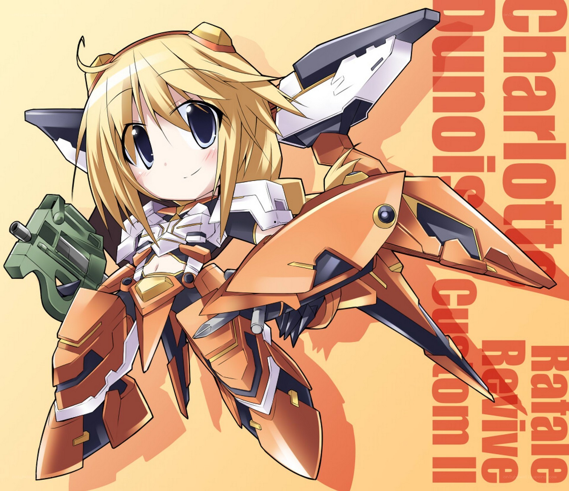 Charlotte in mecha armor
