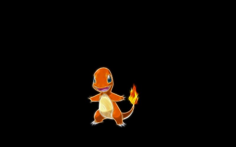 Charmander Character — Orange, Neutral