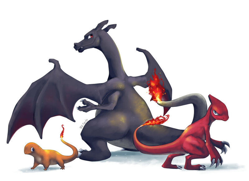 Charmander evolution line