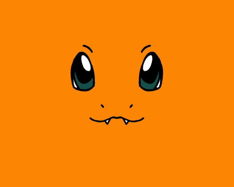 Charmander face illustration
