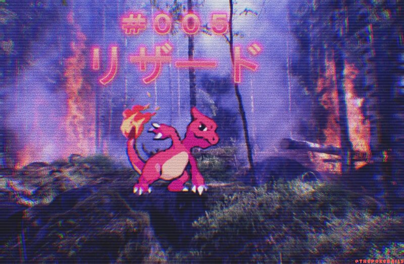 Charmander in Forest