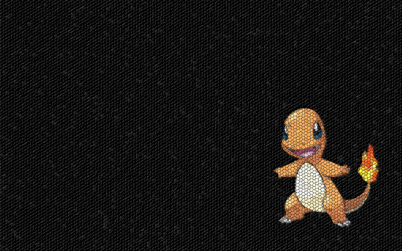 Charmander mosaic wallpaper