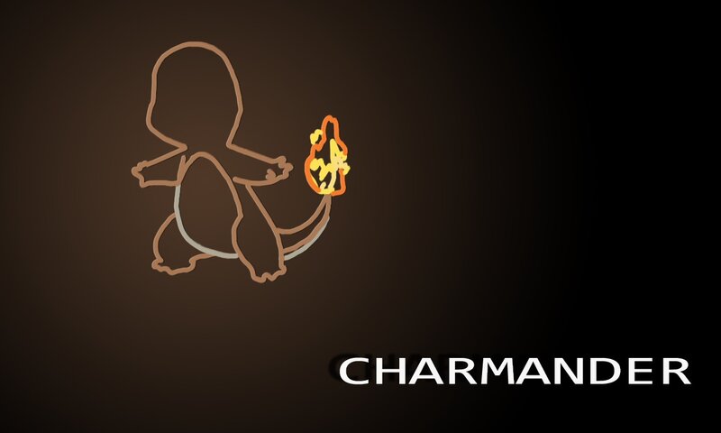 Charmander Outline