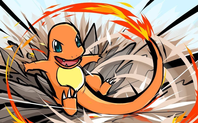 Charmander Spinning