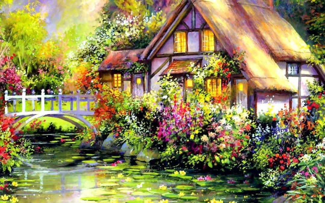 Charming cottage by the river