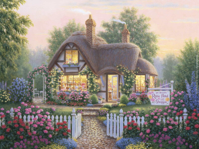 Charming cottage gift shop
