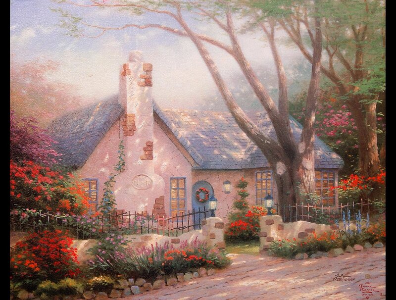 Charming cottage in garden