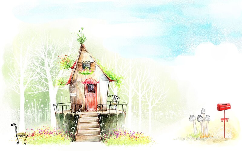 Charming cottage in the forest