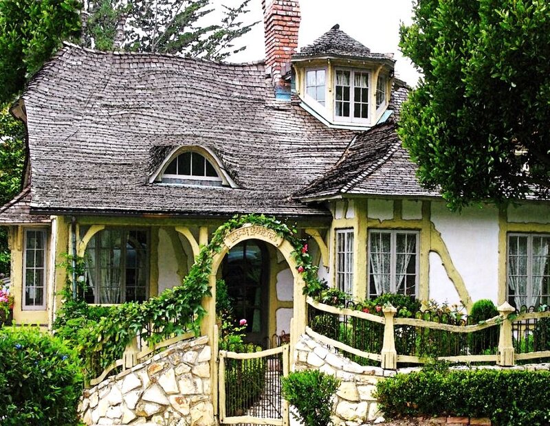 Charming cottage with arched entrance
