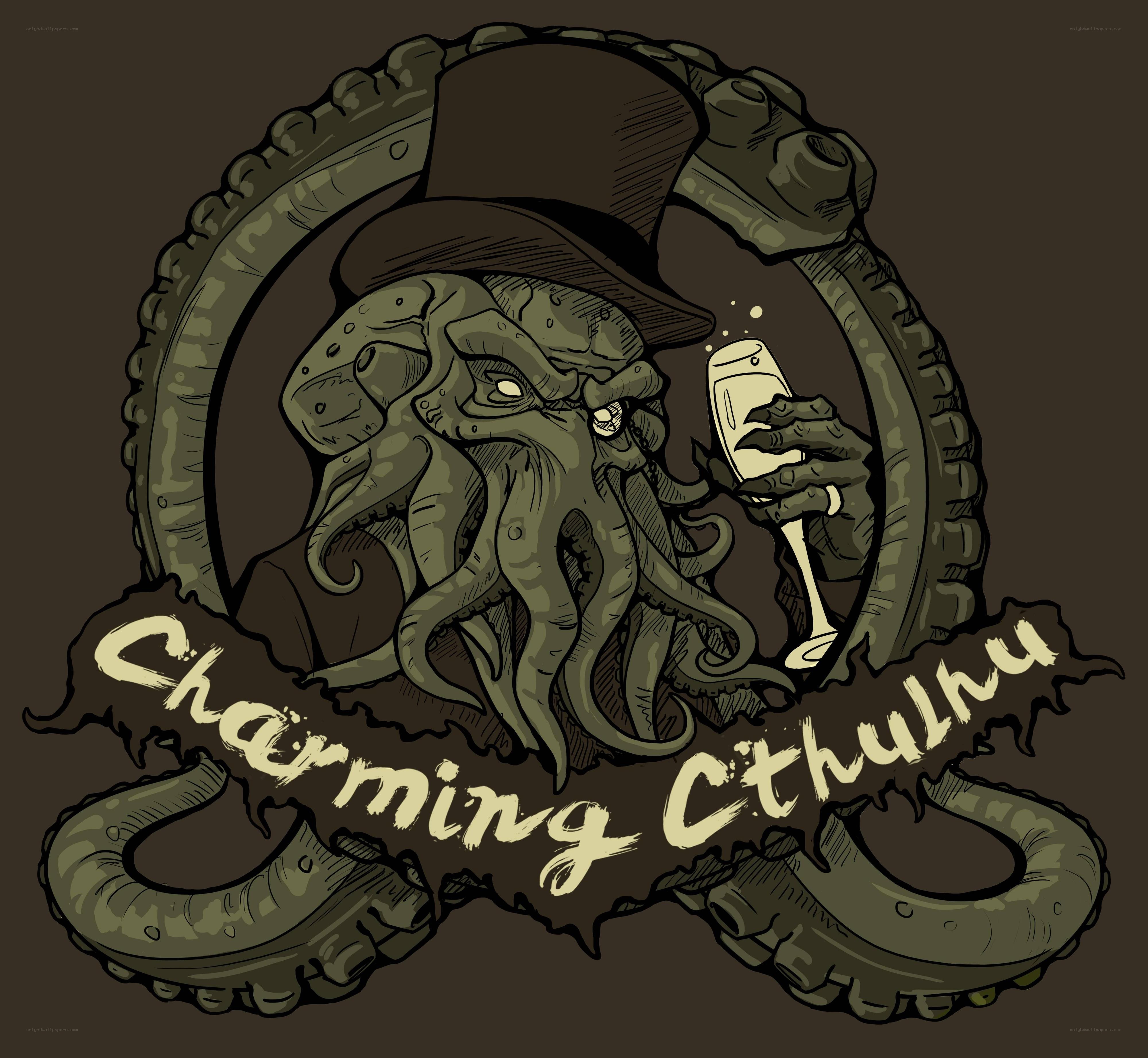 Charming Cthulhu illustration