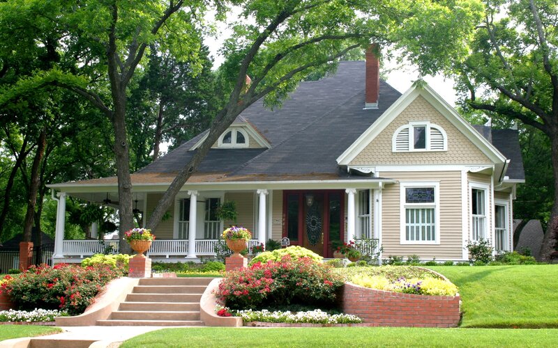 Charming house with front porch