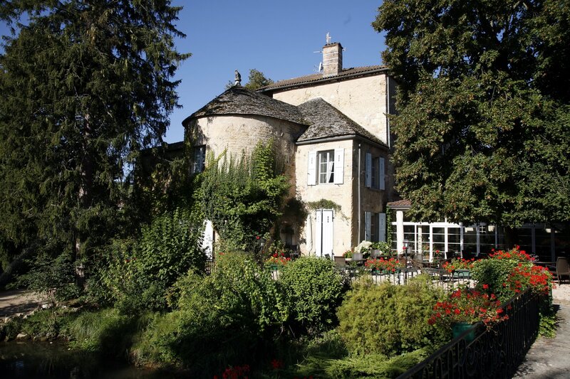 Charming stone house by a river