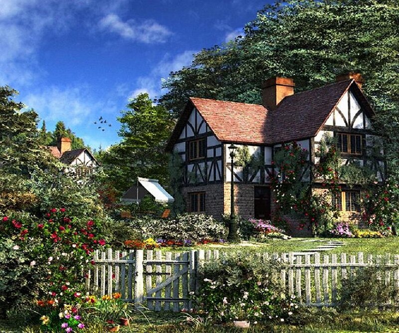 Charming Tudor-style cottage