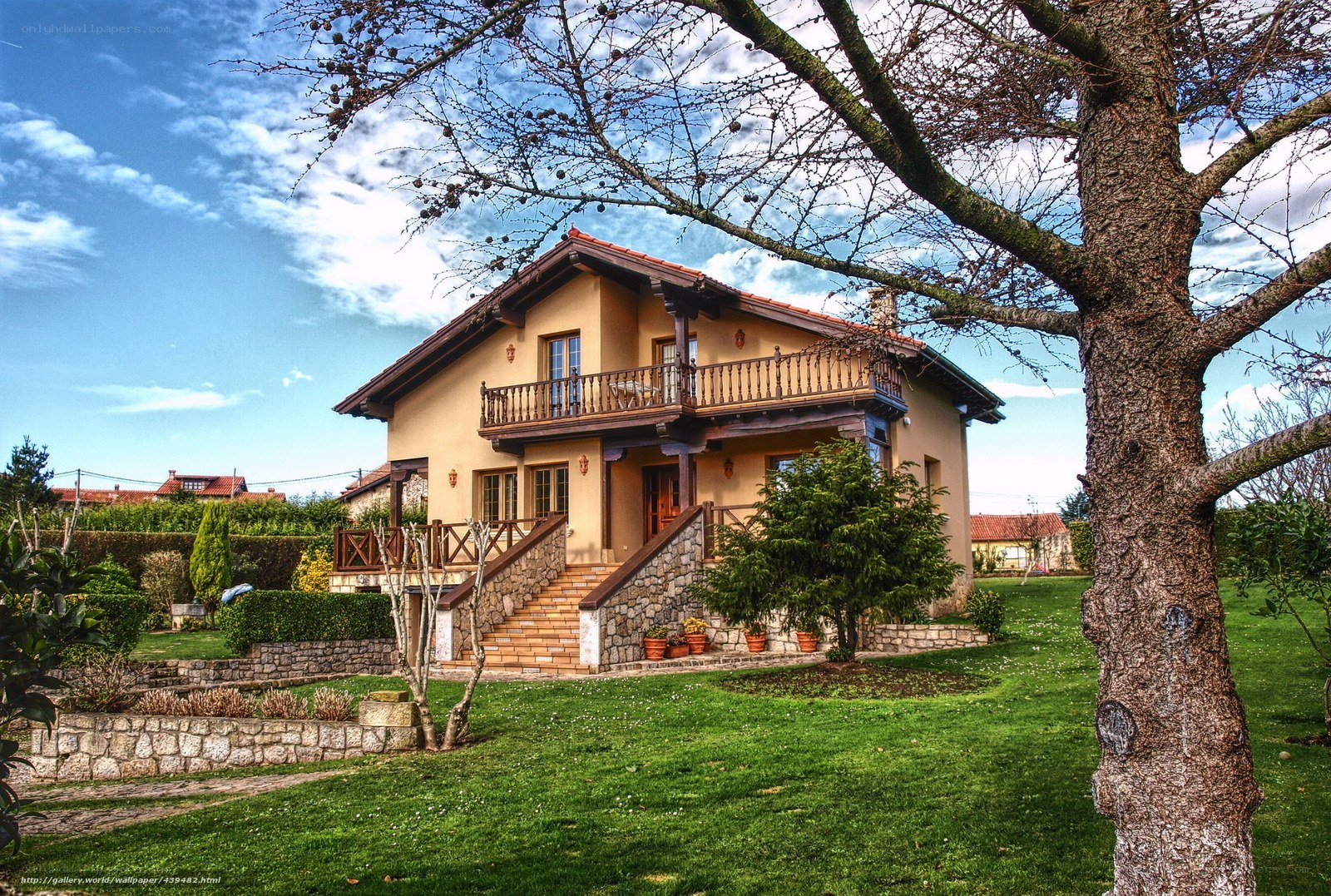 Charming two-story house with garden
