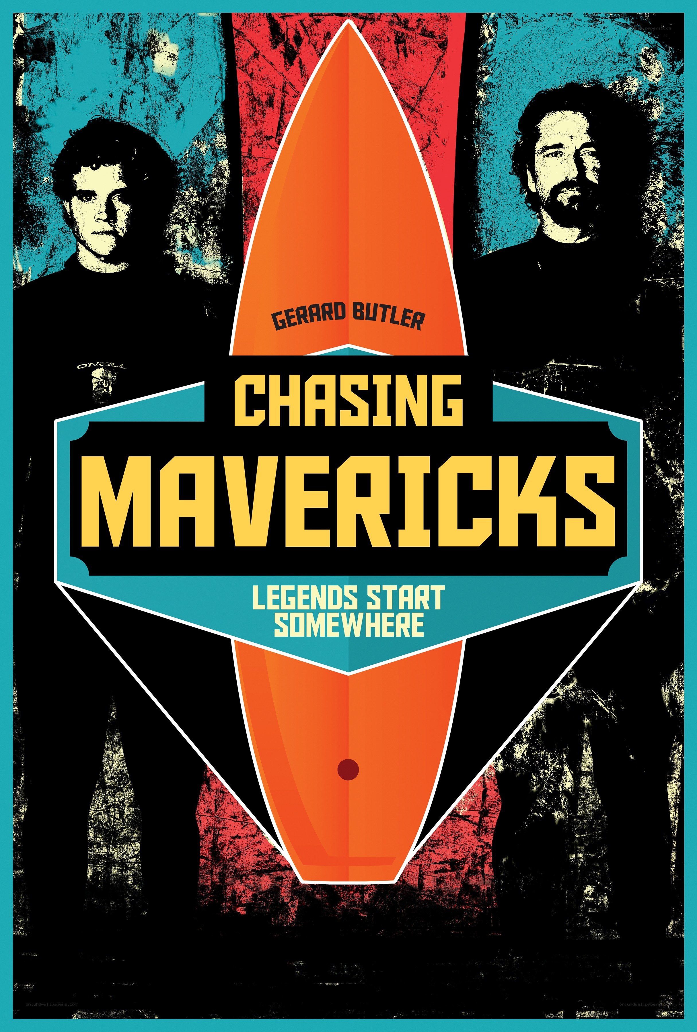 Chasing Mavericks movie poster