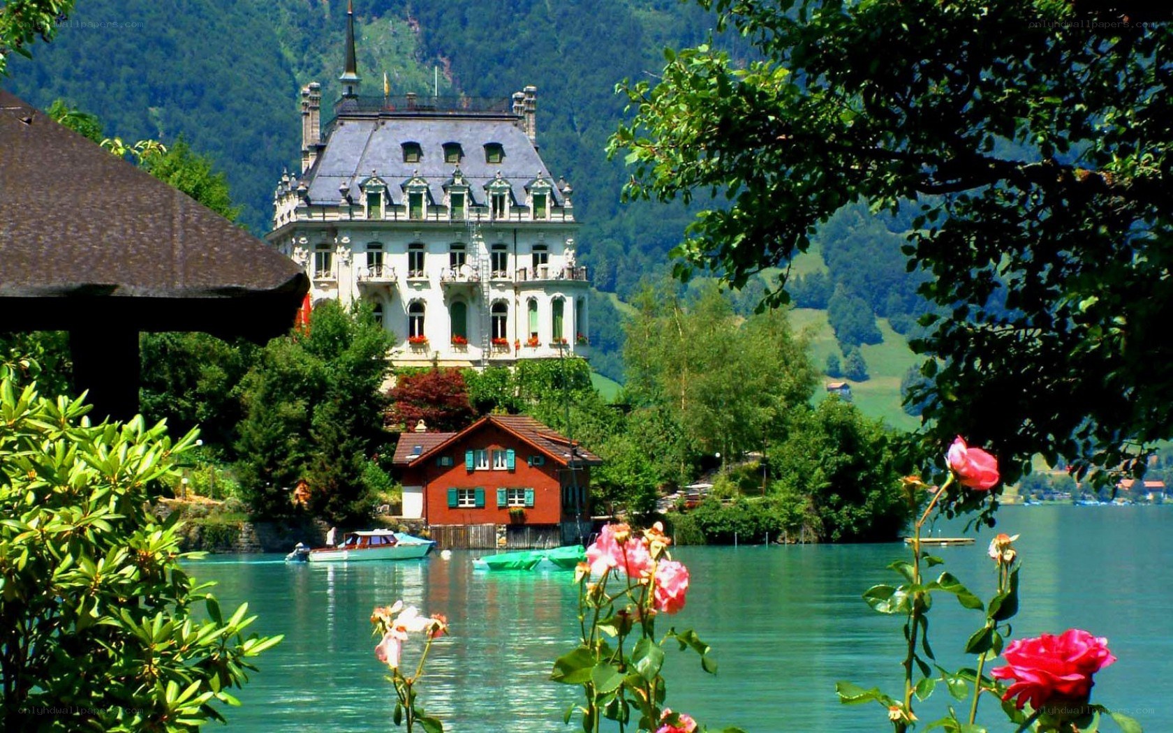 Chateau by the lake