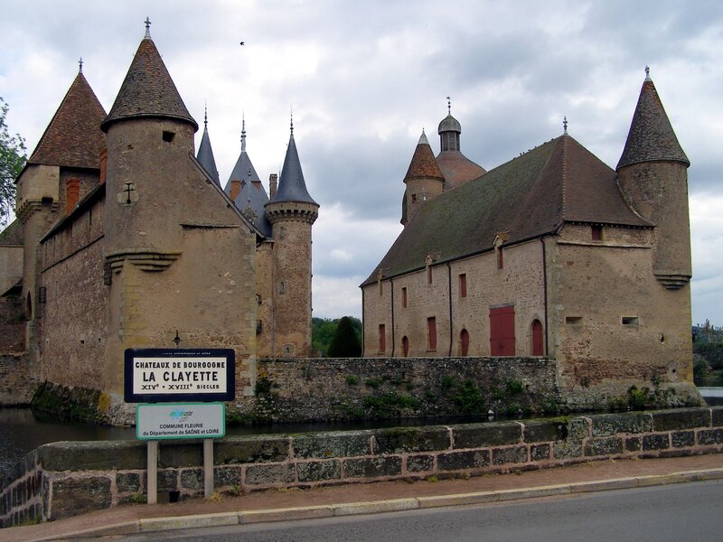 Chateau de Bourgogne at La Clayette