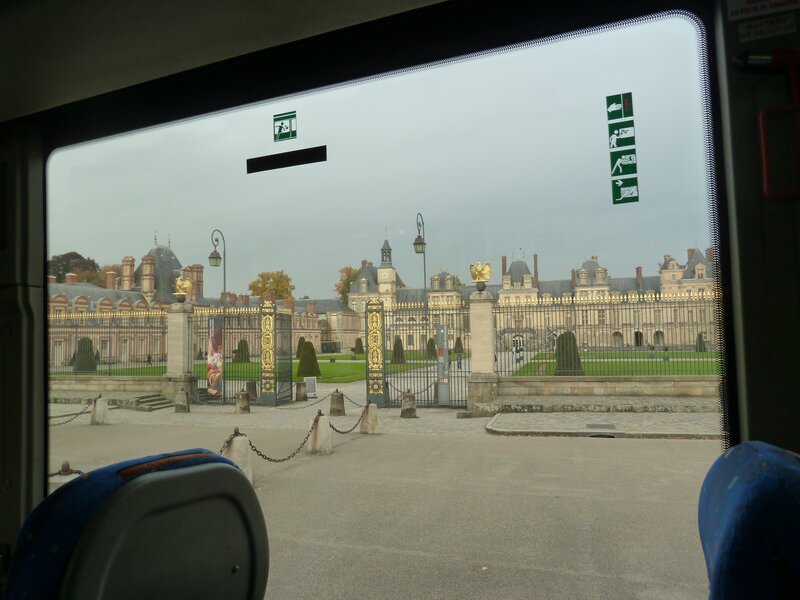 Chateau from Bus Window