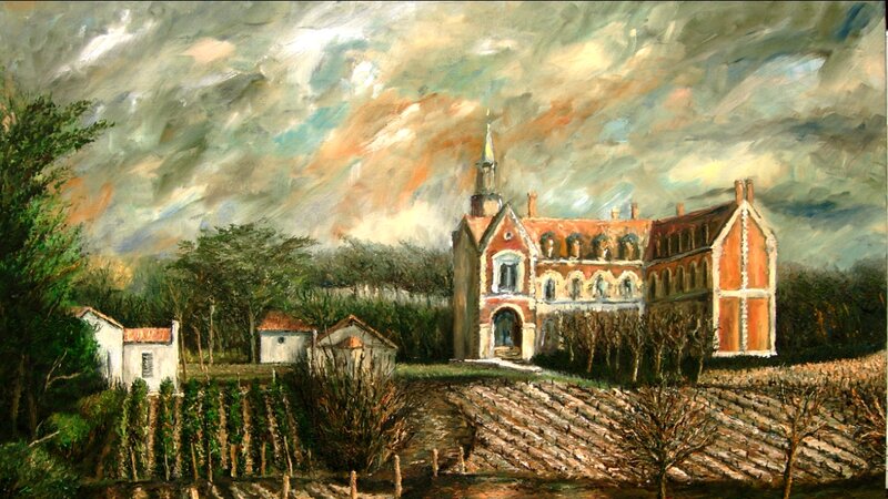 Chateau in Vineyard