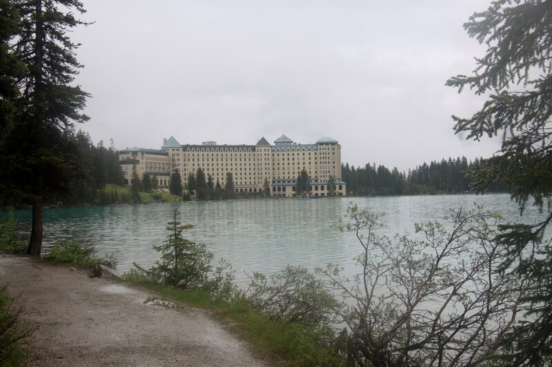Chateau Lake Louise — Green, Serene