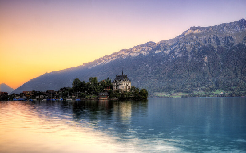 Chateau on Lake Island