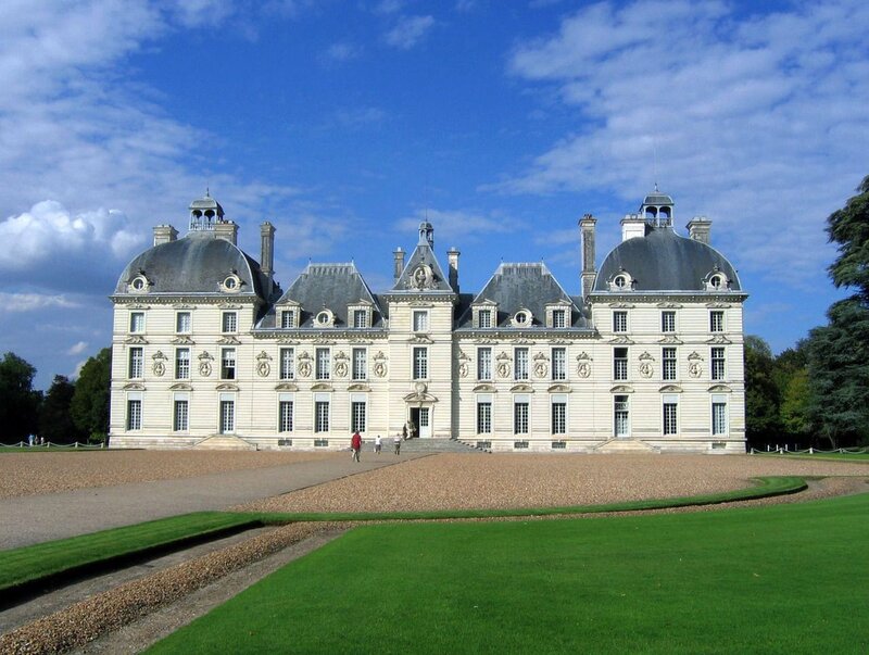 Chateau with Dome Roofs