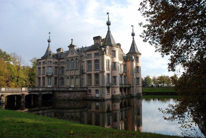 Chateau with Moat — Pink, Serene