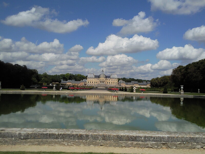 Chateau with Reflecting Pool
