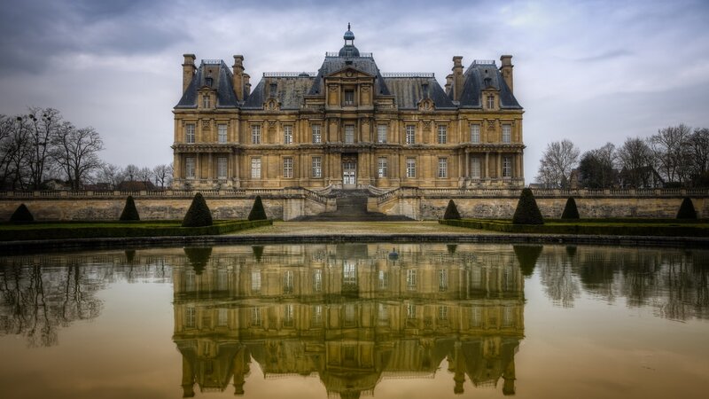 Chateau with Reflection