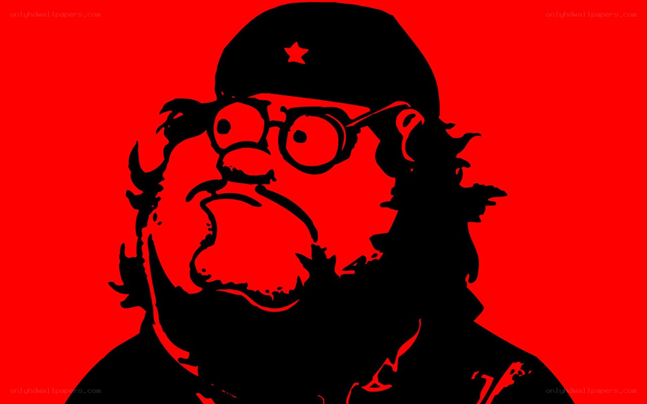 Che Guevara cartoon portrait