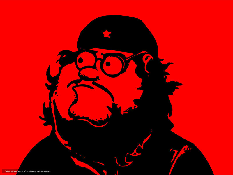 Che Guevara cartoon portrait